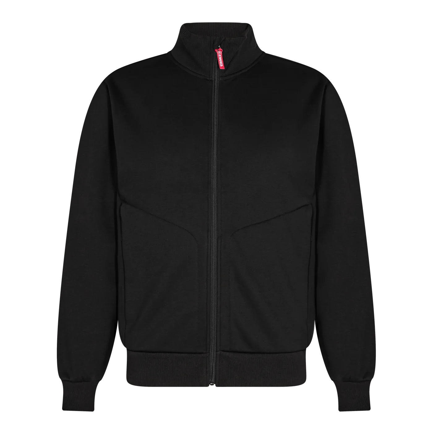 EXTEND Sweat-Jacke mit hohem Kragen